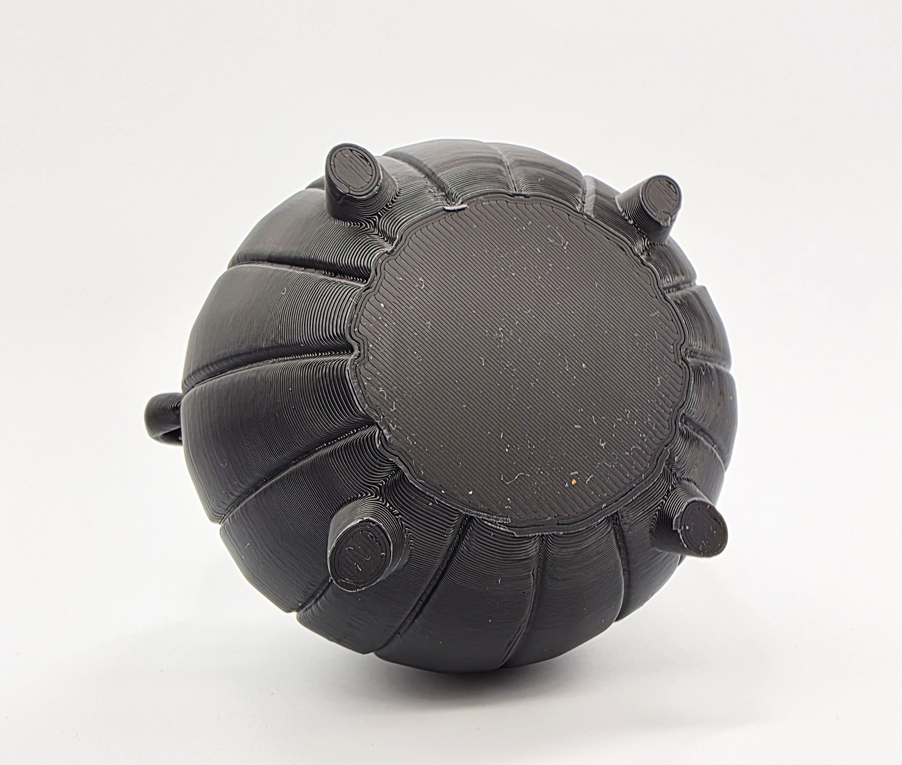 Jack-o-Lantern Cauldron - Flat Bottom — miniatura 3
