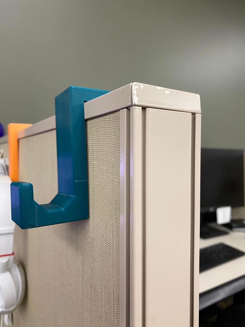 Heavy Duty Cubicle Hook by Austin Triggs Download free STL model
