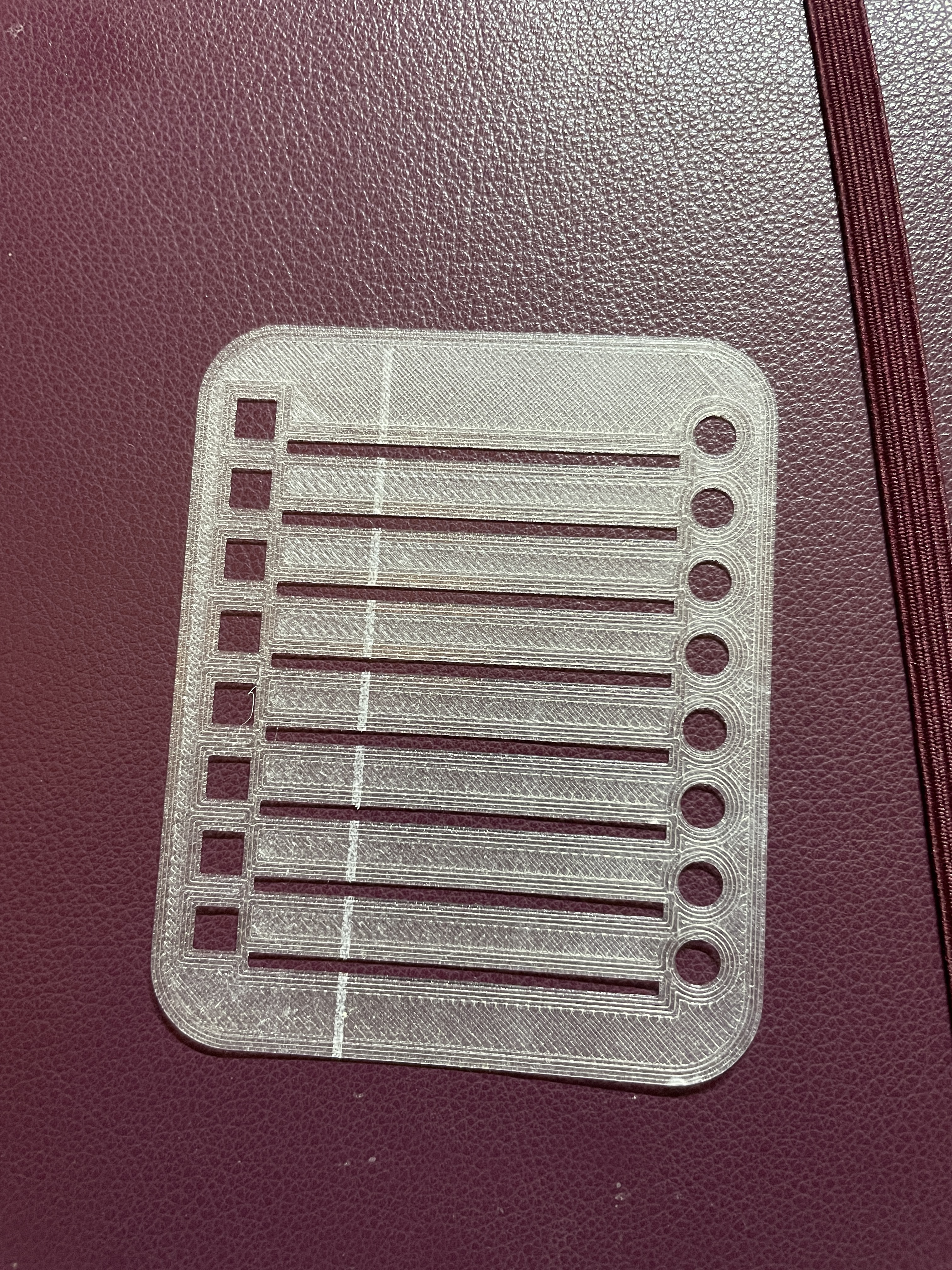 Miniatura 3 do modelo 3D Bullet Journal Stencil