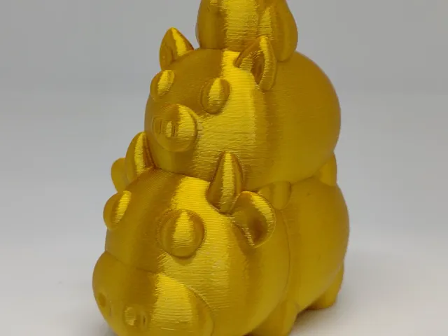 Chicken Cow and Pig Ornament