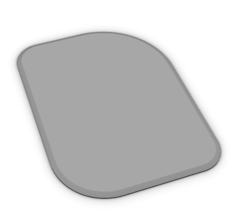 Miniatura 2 do modelo 3D Dough scraper small