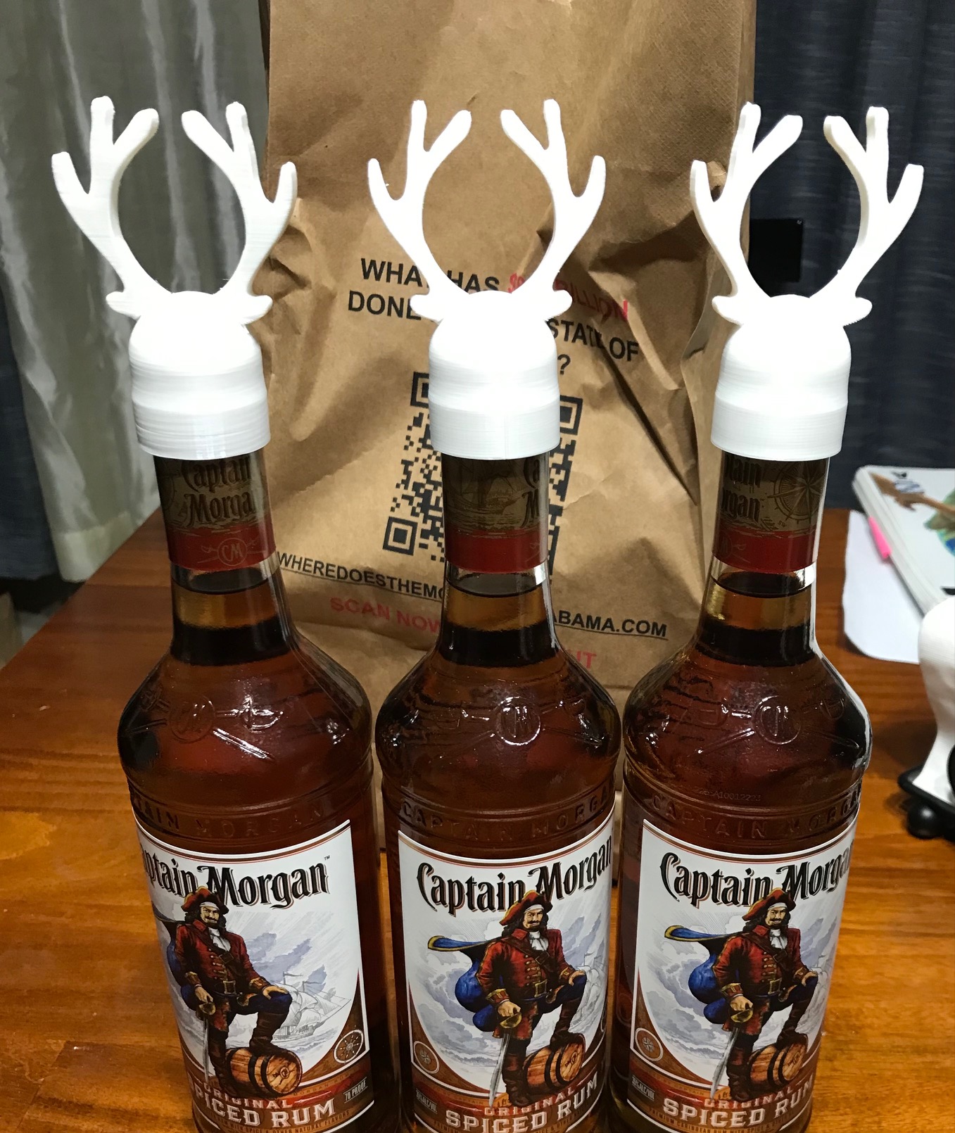 Reindeer Bottle Topper