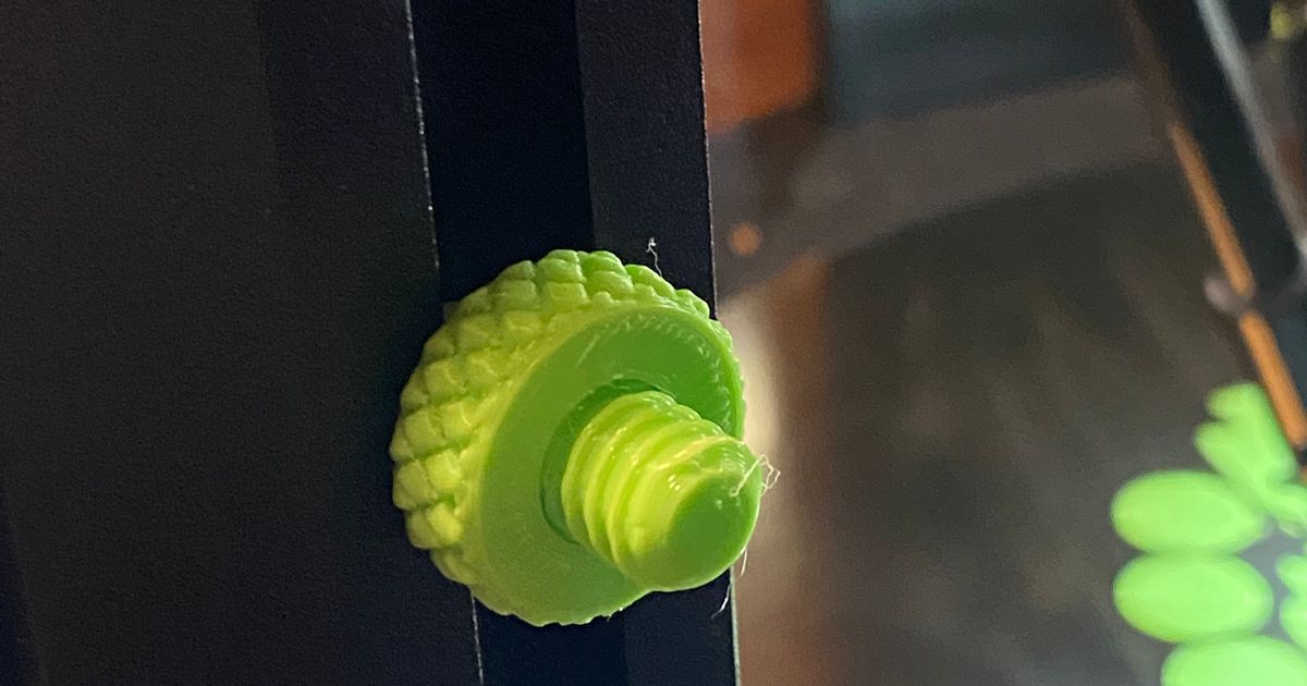 Tslot twistlock stud and nut by phnxdrgn536 Download free STL model