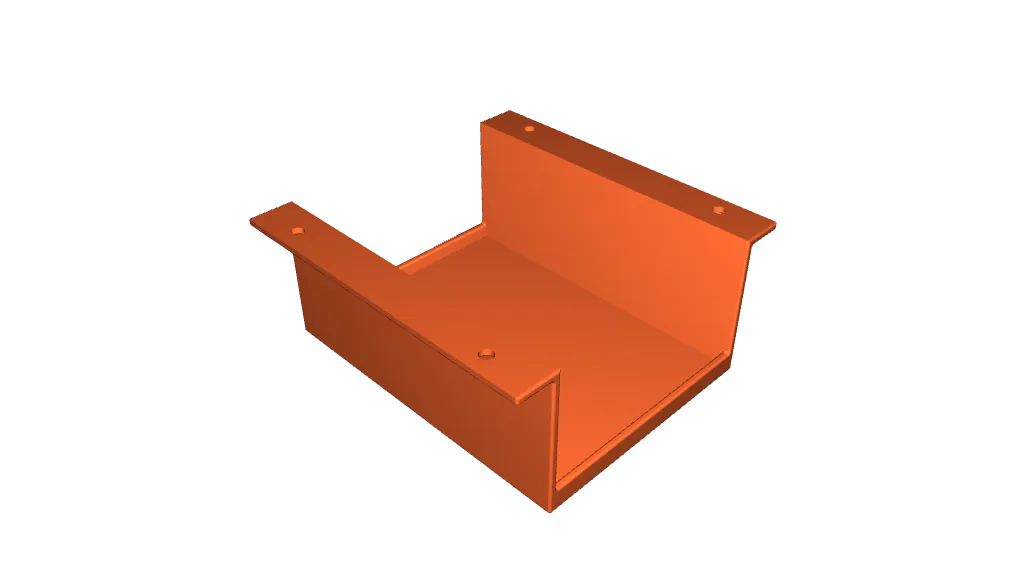 Under Desk Mount for Monoprice Desktop Headphone Amplifier 111567 von HikaruSora Kostenloses STL Modell herunterladen Printables