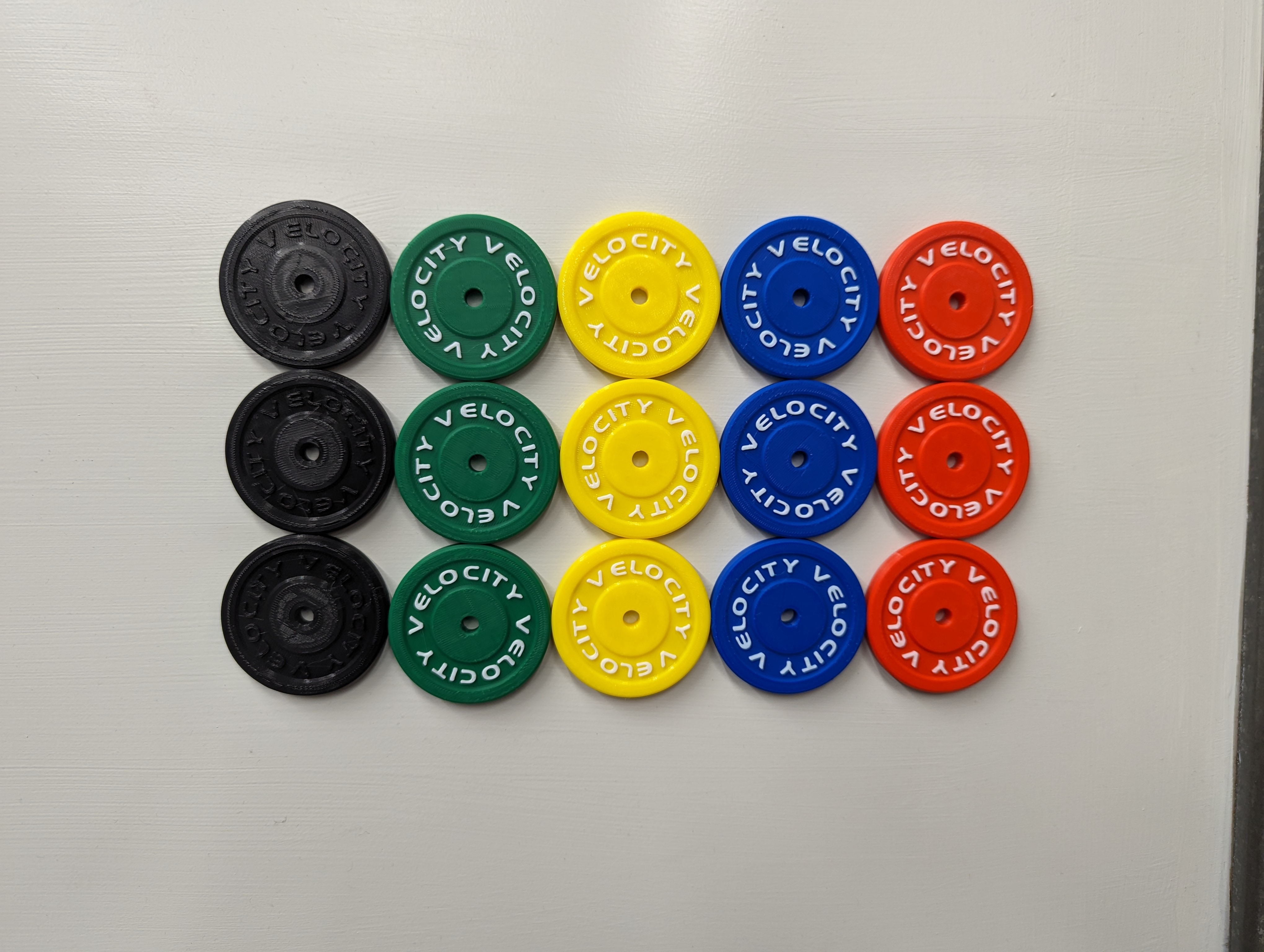Weight Plate Fridge Magnet