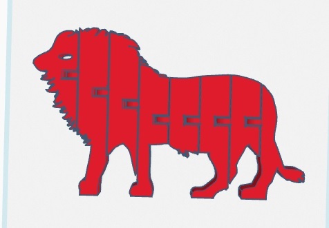 Articulated Lion