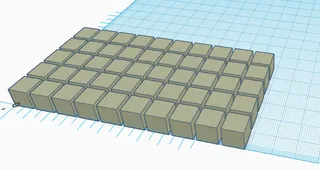 10 1cm Euro Gaming Cubes / Counters / Markers / Meeples by DIY