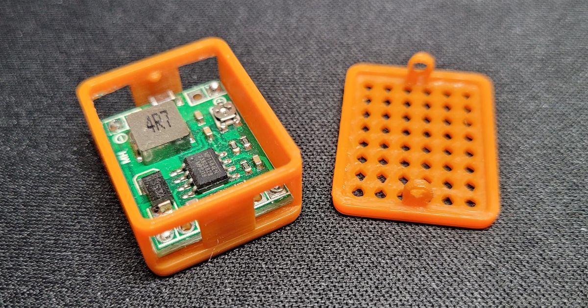 Small Buck Converter Case MP1584EN by cbbuilders Download free STL