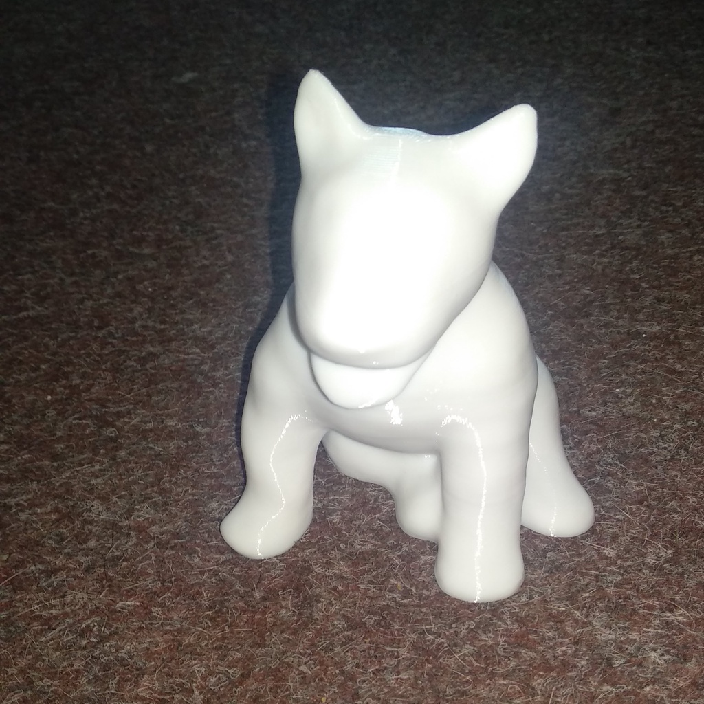 Bullterrier statuette — miniatura 2