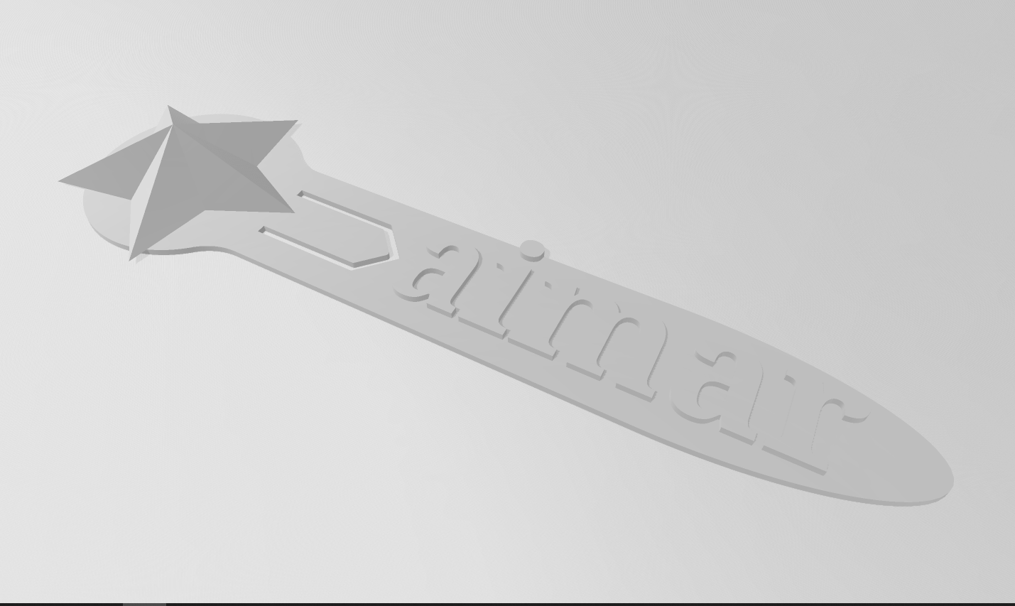 Aimar Star Bookmark.