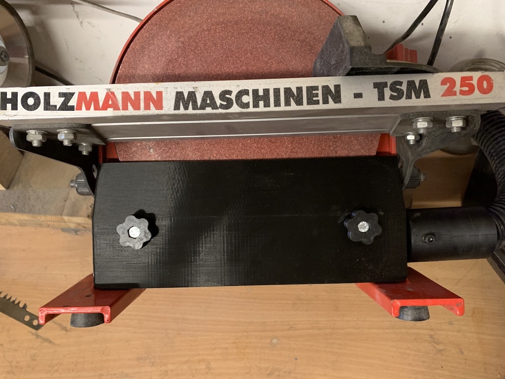 Absaugung Tellerschleifer / Suction for disksander TSM250