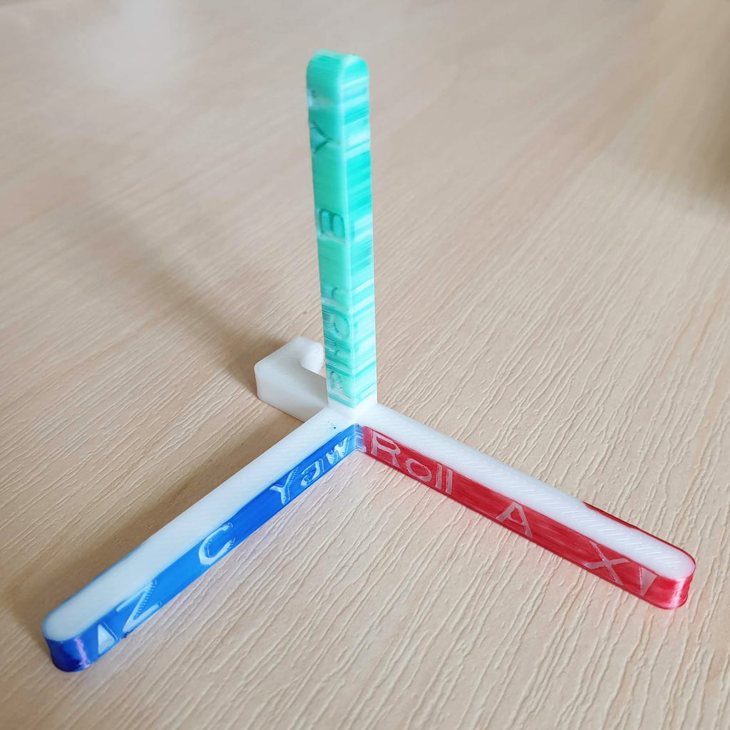 Miniatura 3 do modelo 3D Coordinate frame