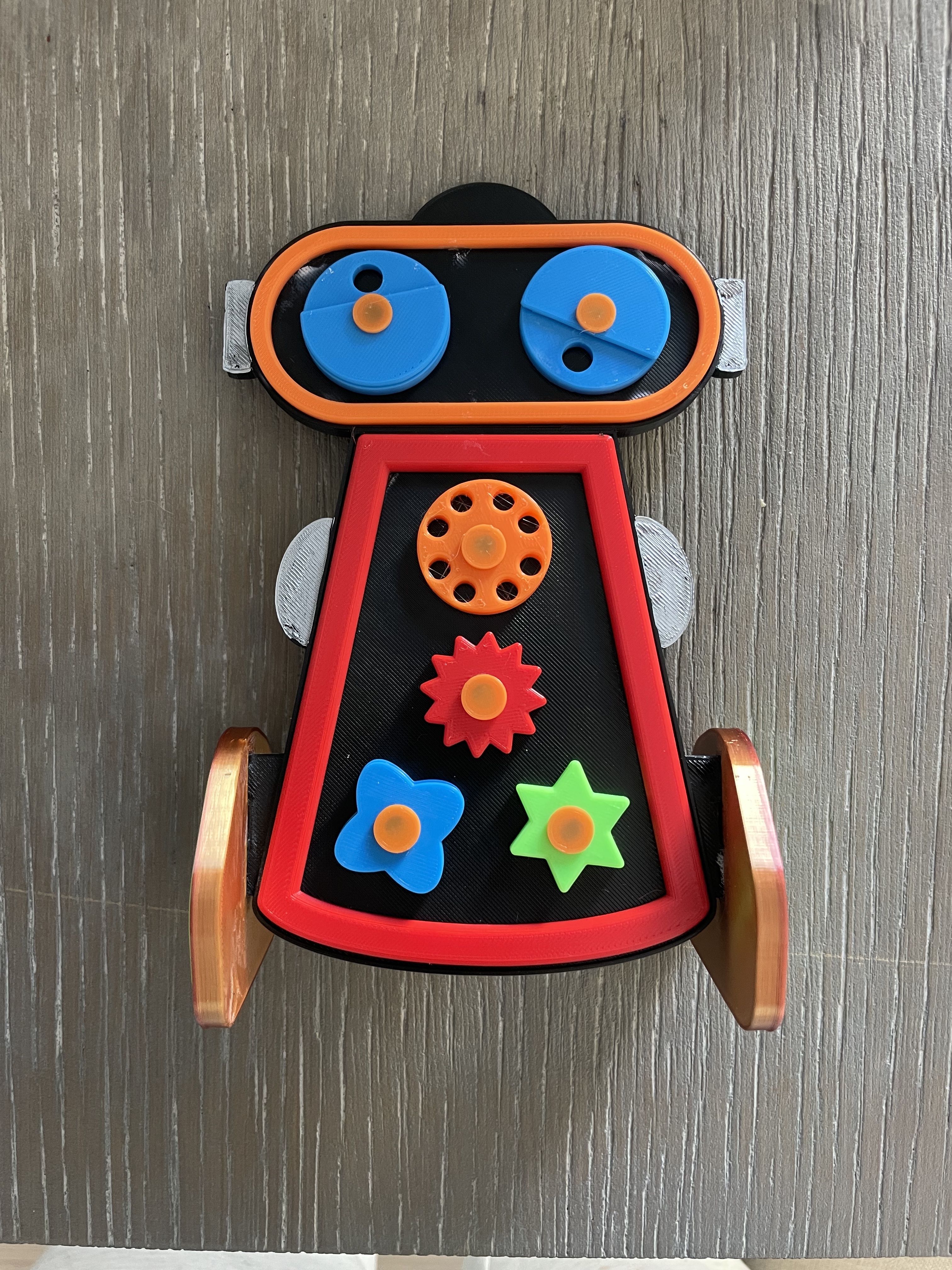 Robot Montessori toy
