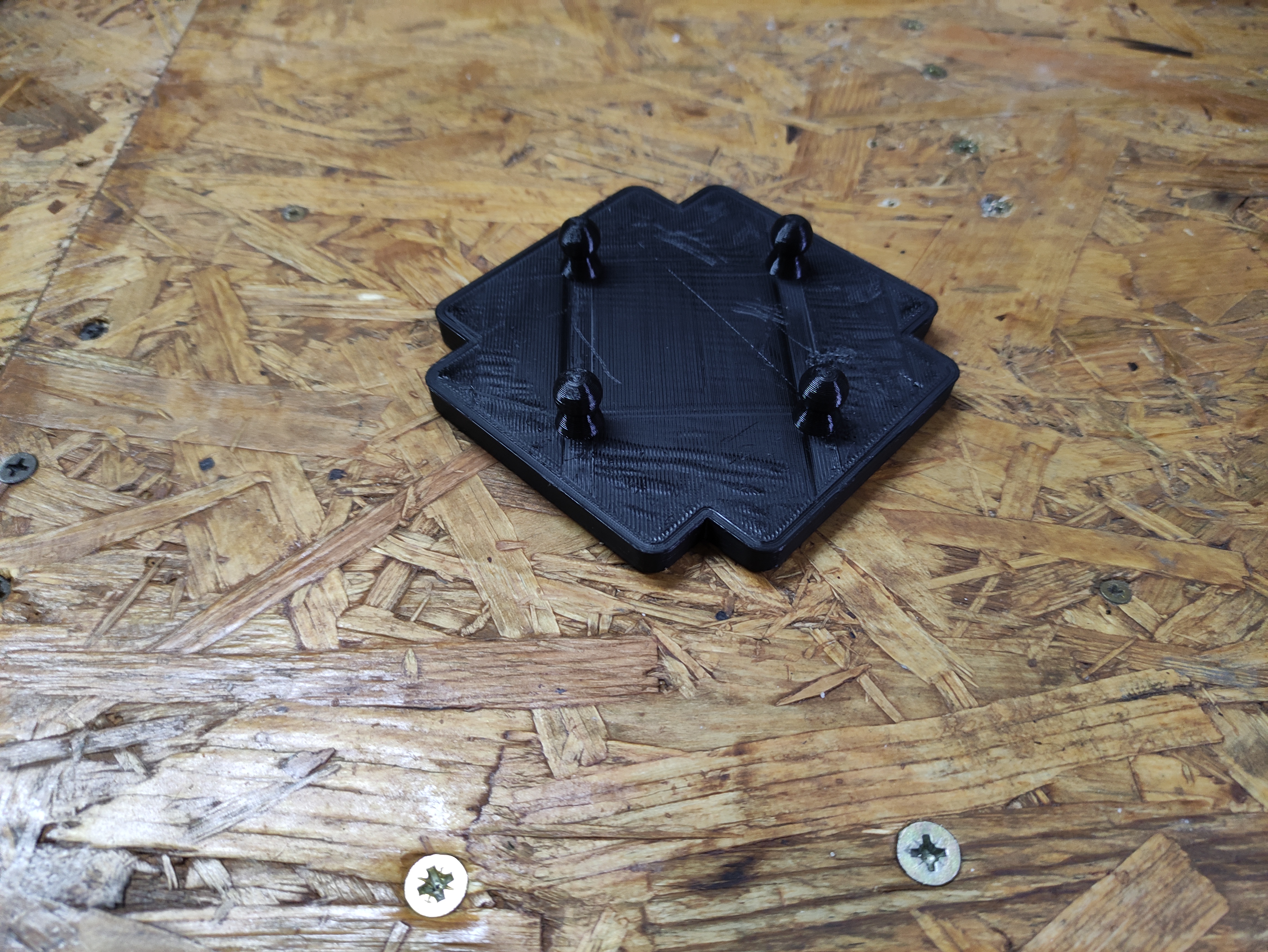 Miniatura 2 do modelo 3D Third hand base for 4 arms
