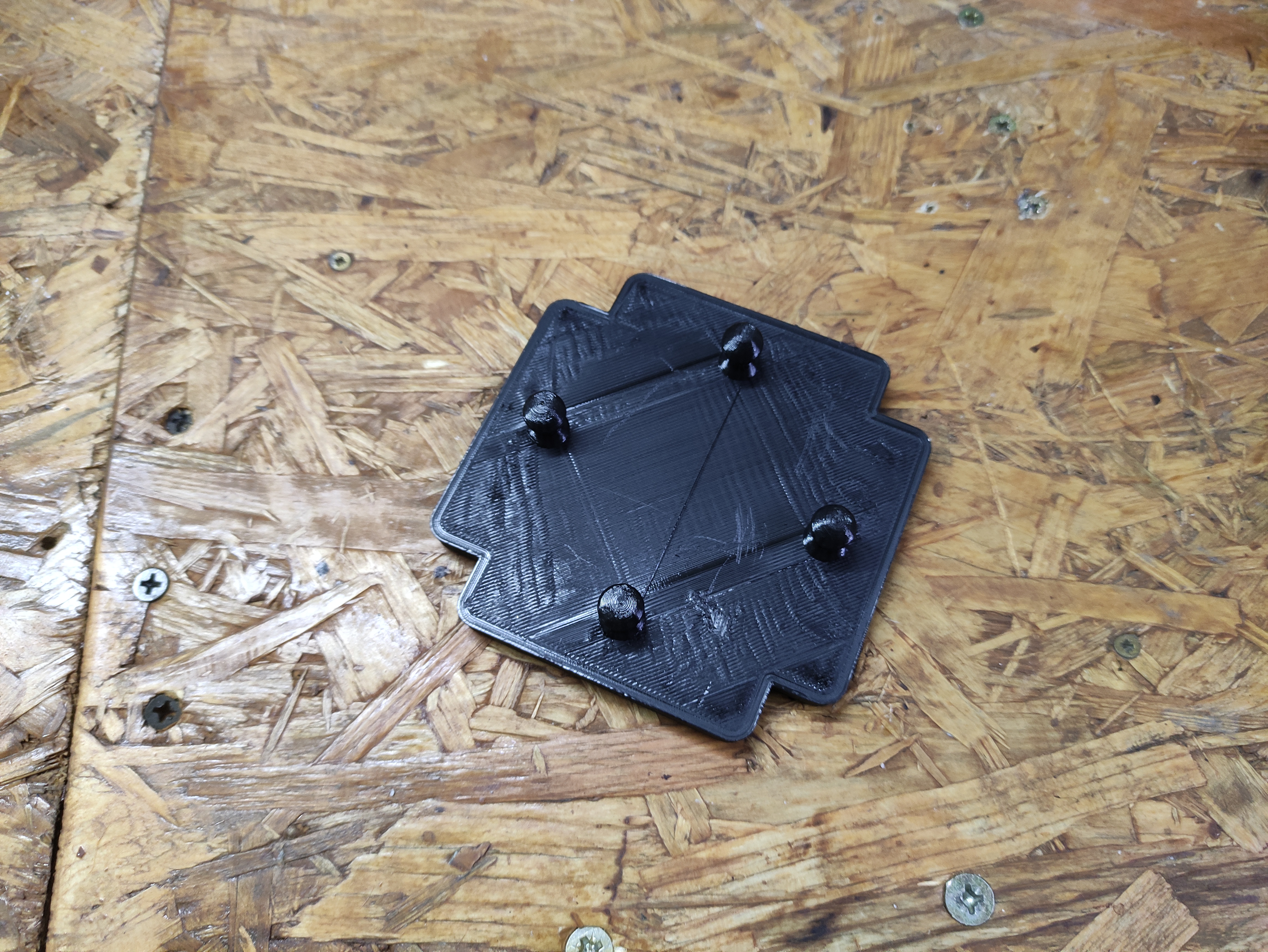 Miniatura 3 do modelo 3D Third hand base for 4 arms
