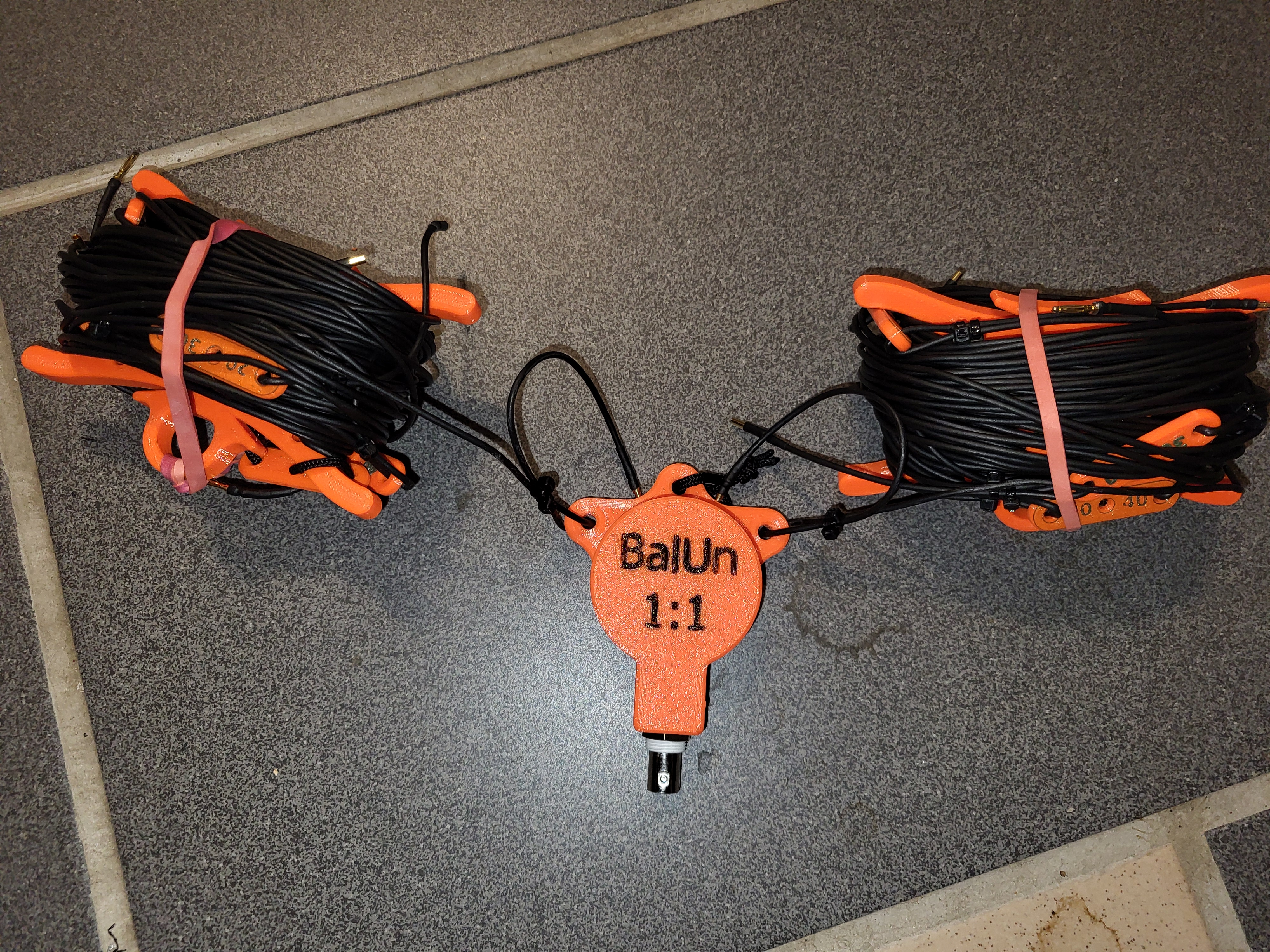 Linked Dipole for 80/60/40/30/20m - perfectly macthing (tr)uSDX