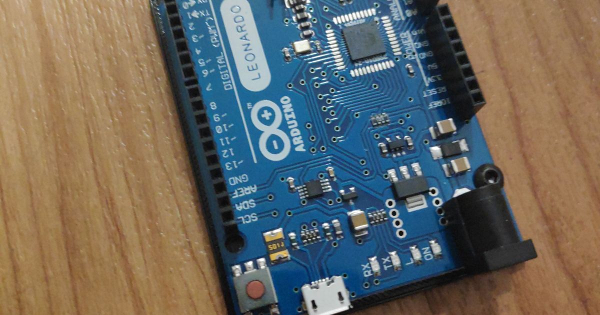 Arduino Leonardo Mount / Holder by Apfelwurm | Download free STL model ...