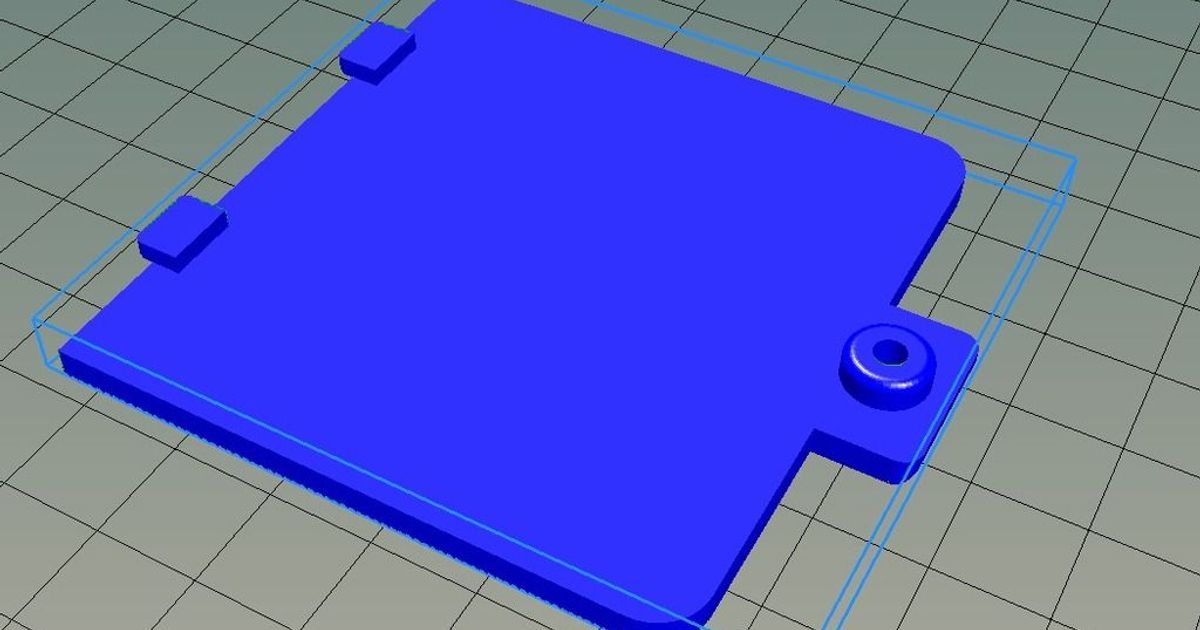 Nerf Rayven Battery Door by Jmlee19 Download free STL model