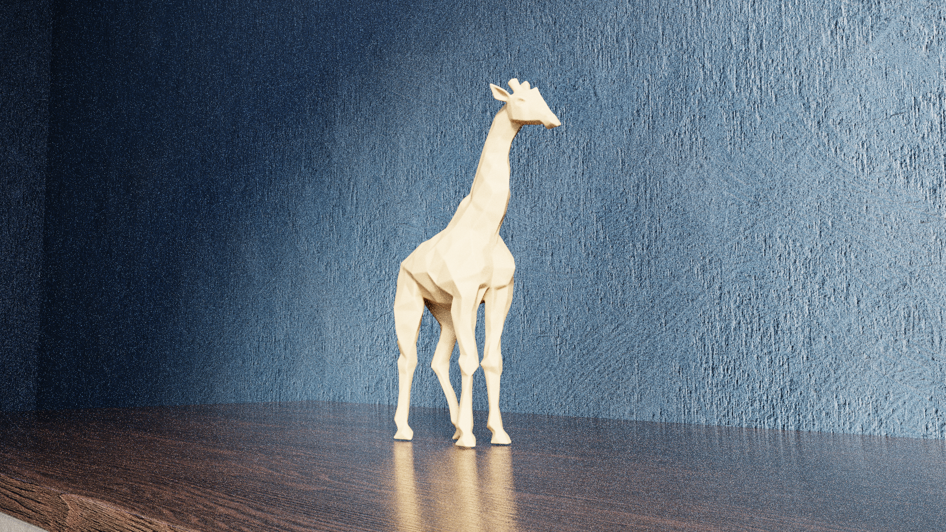 Low Poly Giraffe — miniatura 2