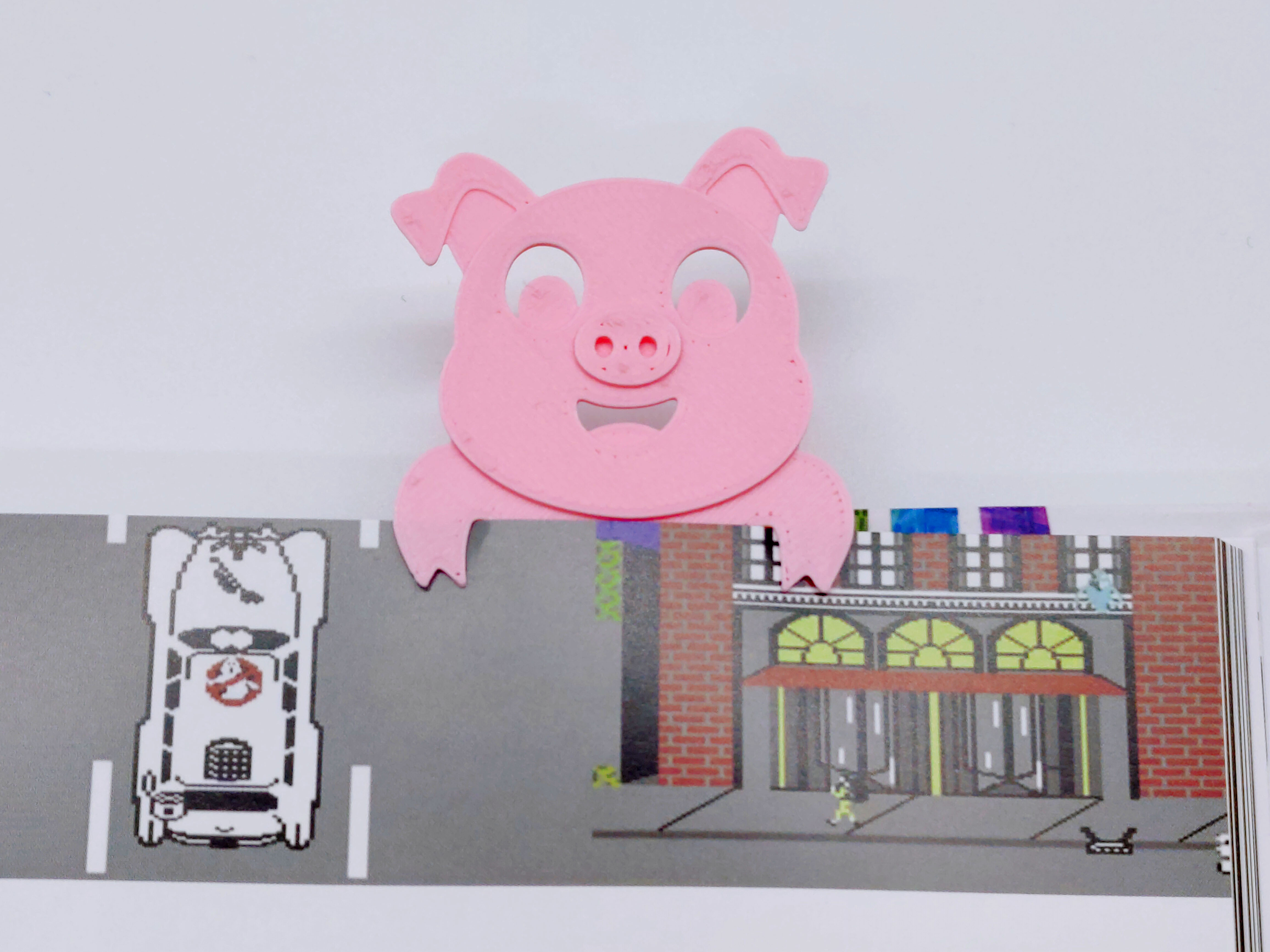 Cute Pig Bookmark