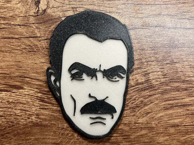 Tom Selleck Magnet (8x3mm magnet)