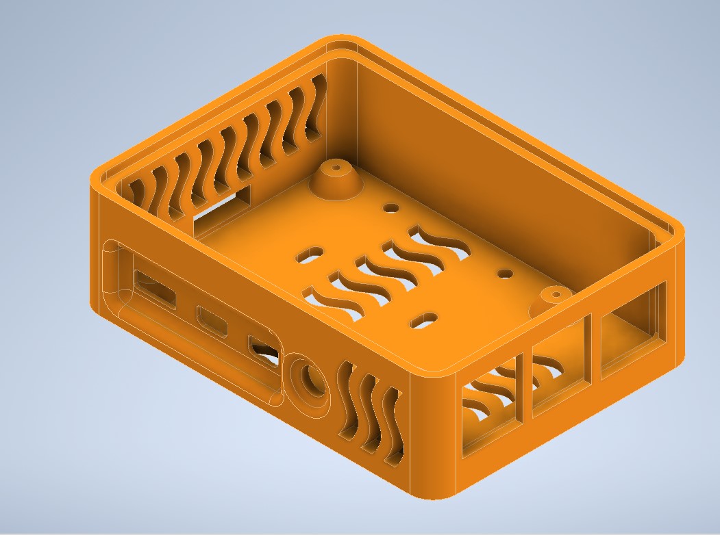 PiCase: Raspberry Pi 4B Case | with Fan mount | Octoprint