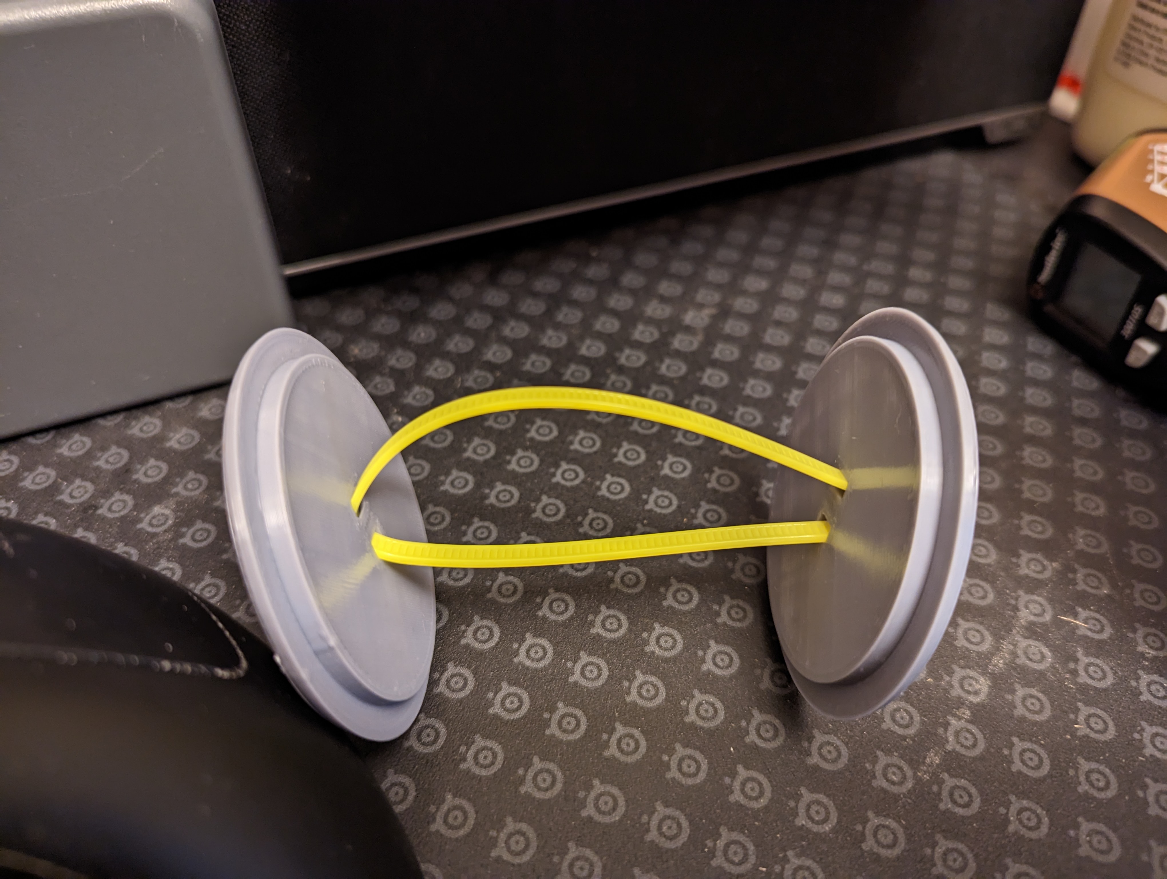 Deadbolt hole cover by markwal Download free STL model