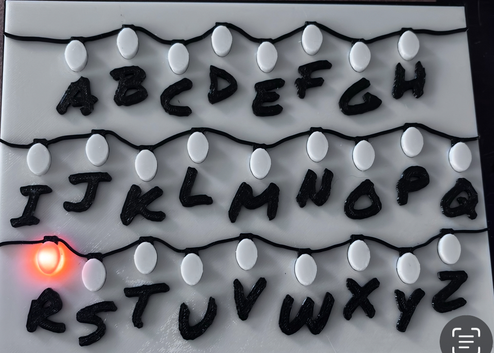 Stranger Things Light Box Wall Alphabet
