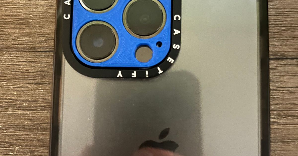 Lens Cover for iPhone 13 Pro by jasonrichgar Download free STL model