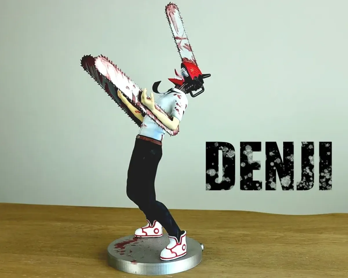 Denji (chainsaw man) by PrintChallenge, Download free STL model