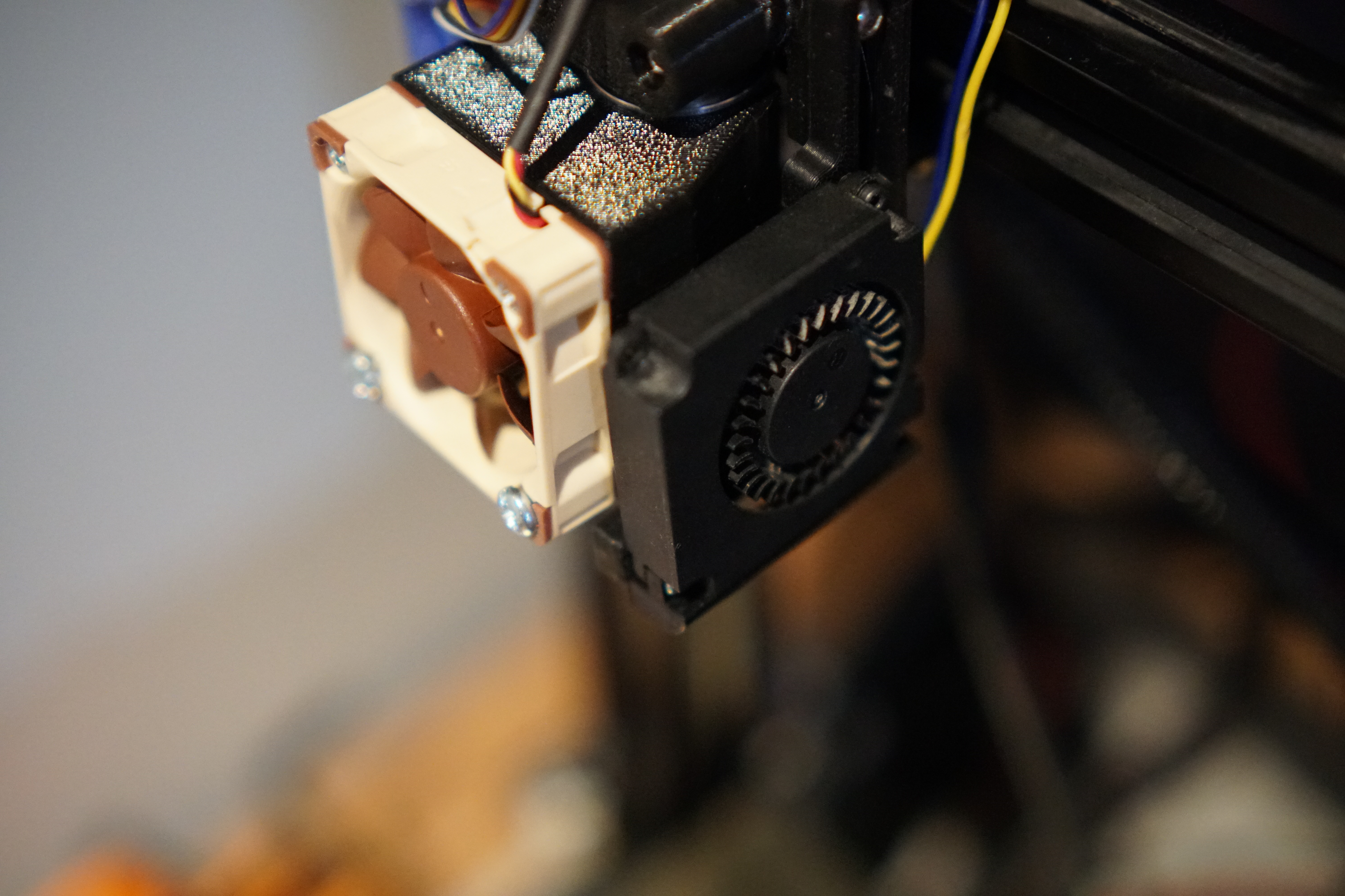 Ender Minimalist e3d v6 Stock Part Fan Mount