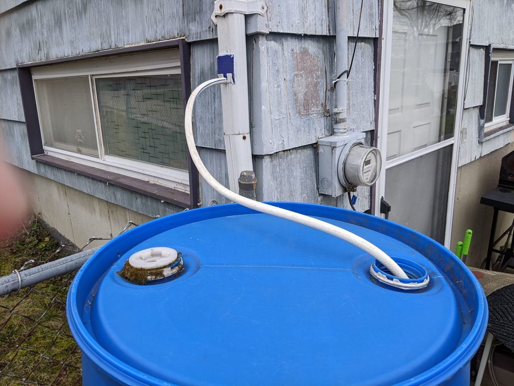 Rain Barrel Water Diverter