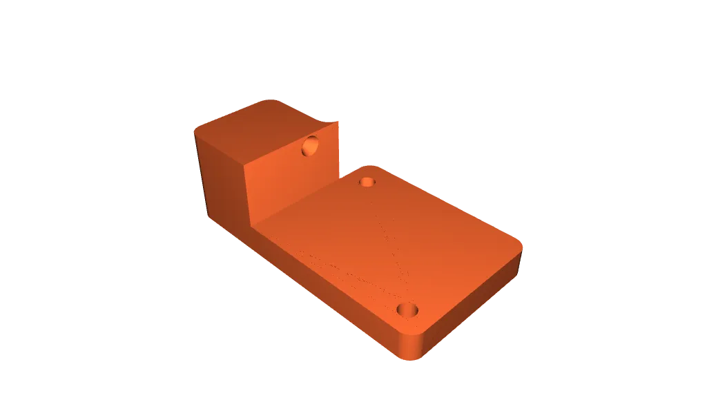 CR6 SE Filament_Sensor_Riser_Base_v1 by FourZeroSix | Download free STL ...
