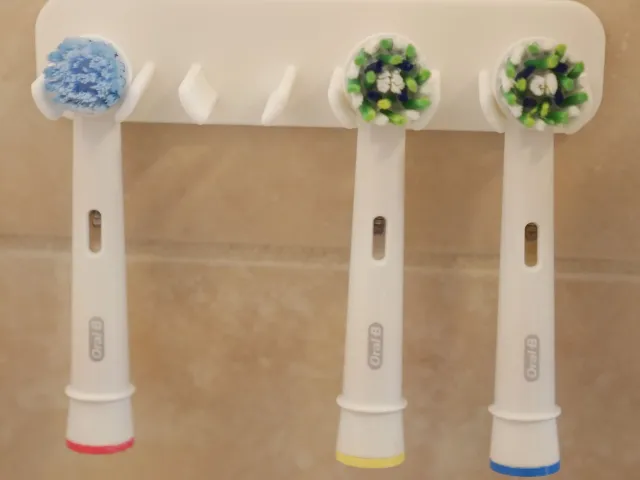 Wall mount Oral-B / Braun Toothbrush Head Holder