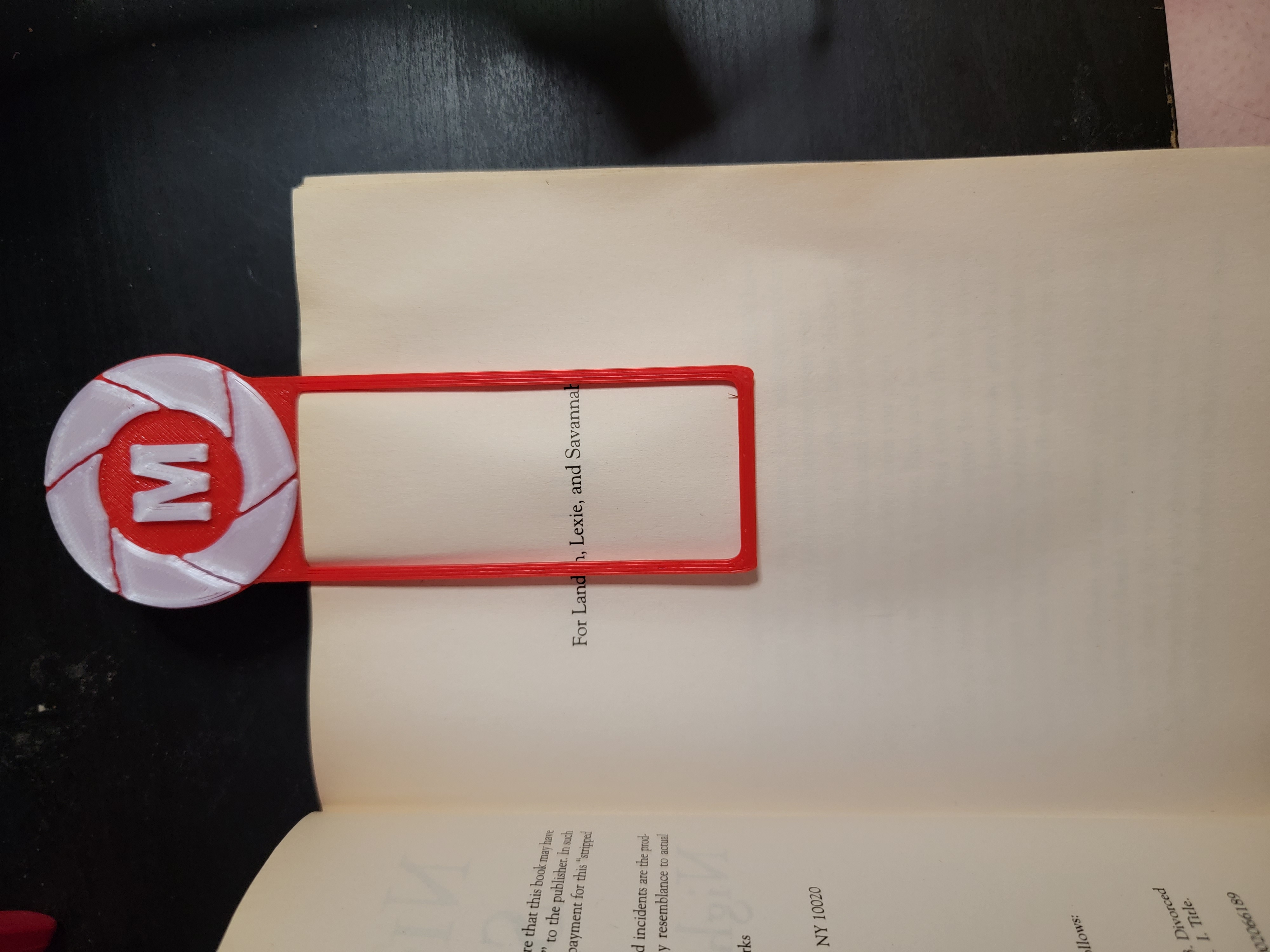 Miniatura 2 do modelo 3D MakerDeck Bookmark
