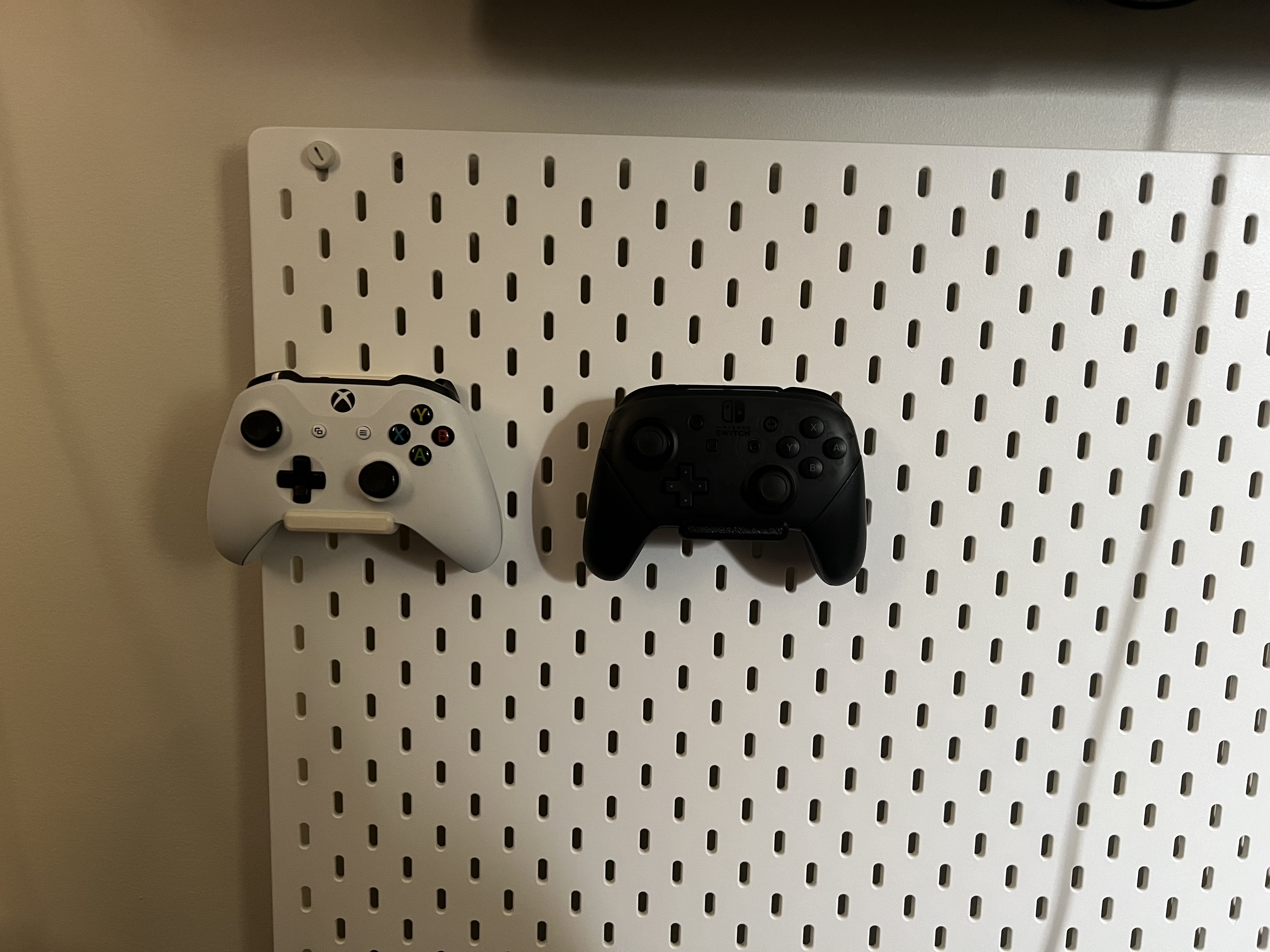 IKEA Skadis Switch Pro Controller Holder With Lip