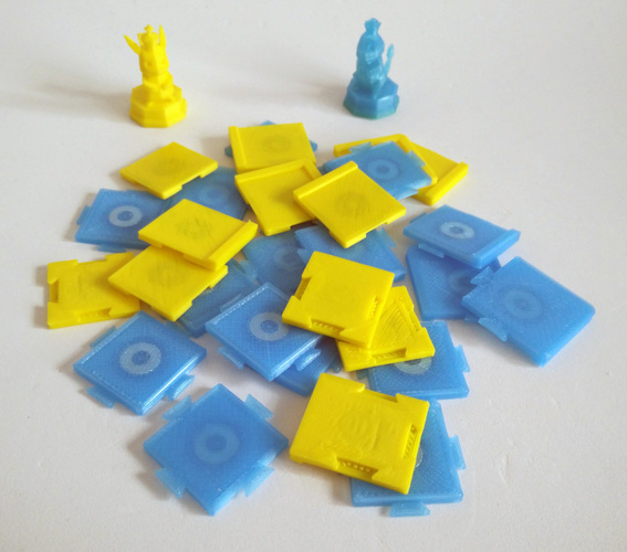 Miniatura 2 do modelo 3D Pokemon Chess Set
