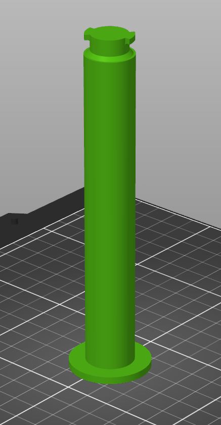 Prusa Enclosure Spool Holder Rod / Arm 2KG 125mm