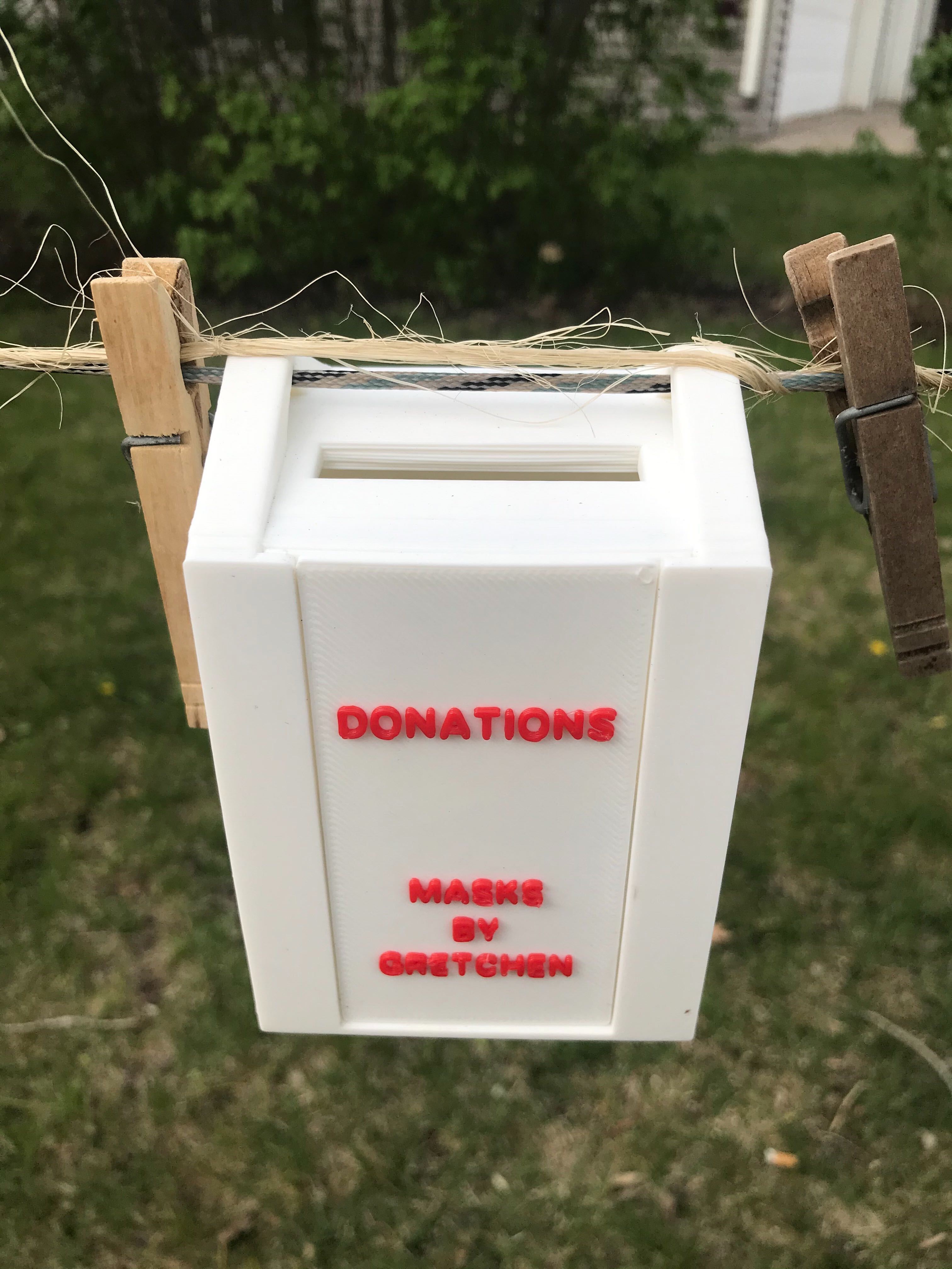 Hanging Donation Box