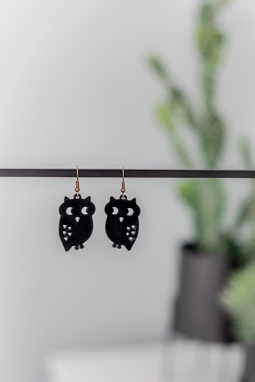Set of owls - for juwelry