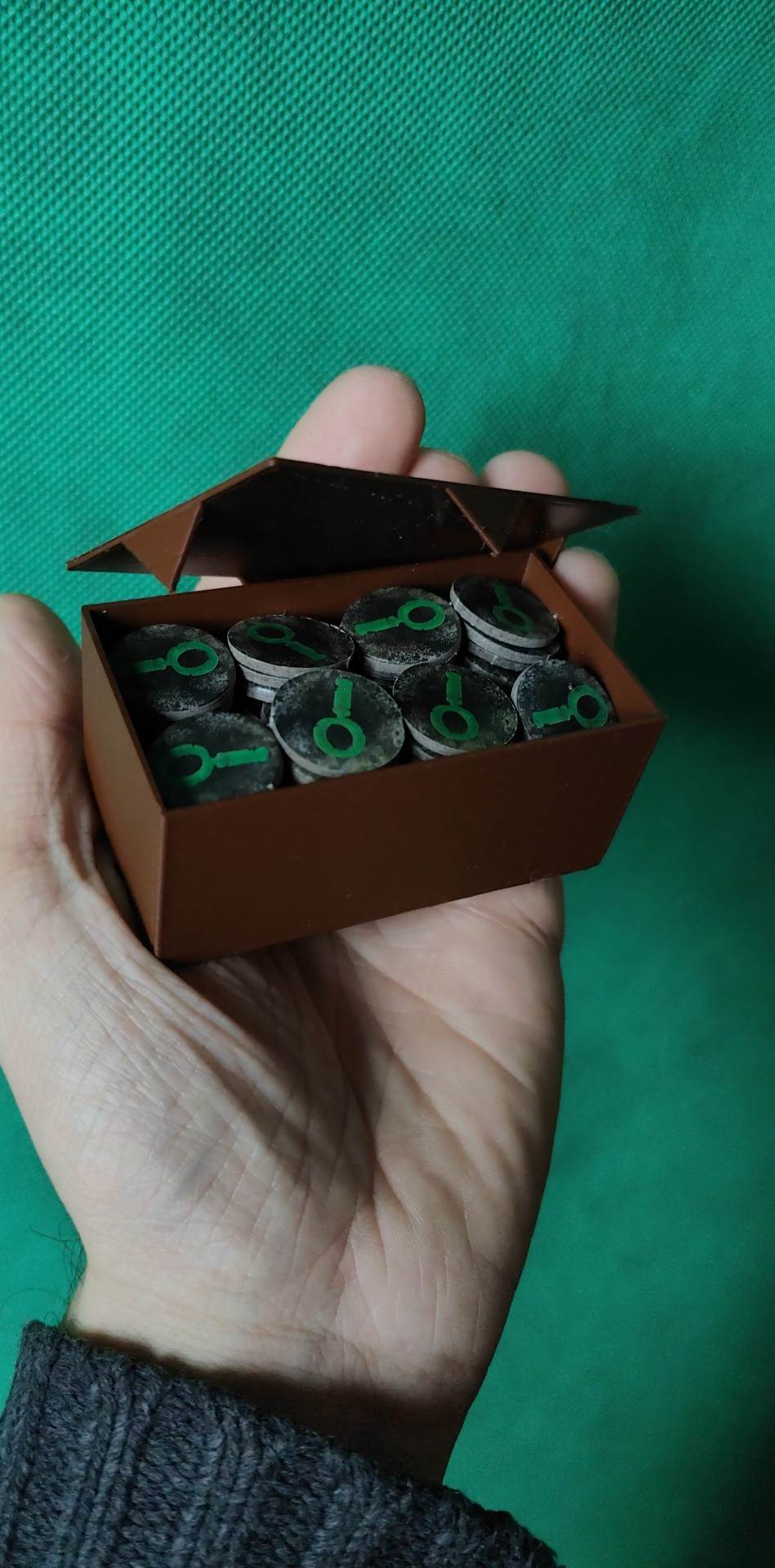 A box for clue tokens