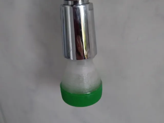 Male Shower Hose to PET bottle male