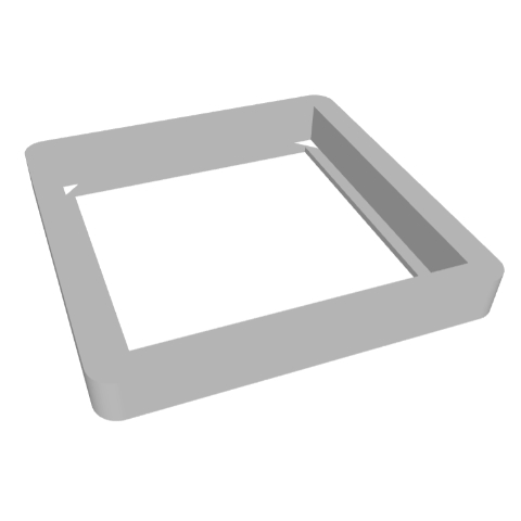 Miniatura 4 do modelo 3D Steckdosenadapter / Socket Frame Adaptor