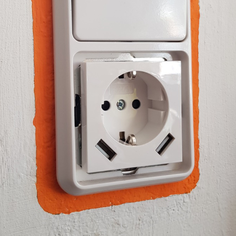 Miniatura 2 do modelo 3D Steckdosenadapter / Socket Frame Adaptor