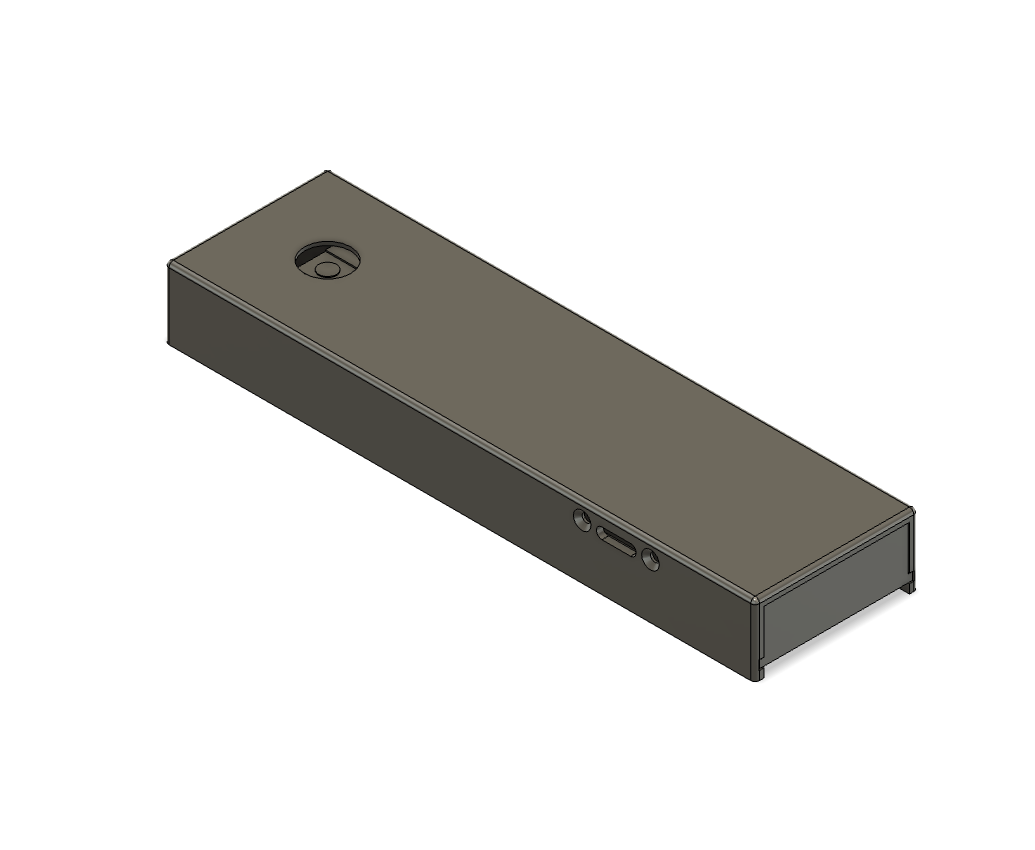 Miniatura 5 do modelo 3D Touch ID Box with Button Press