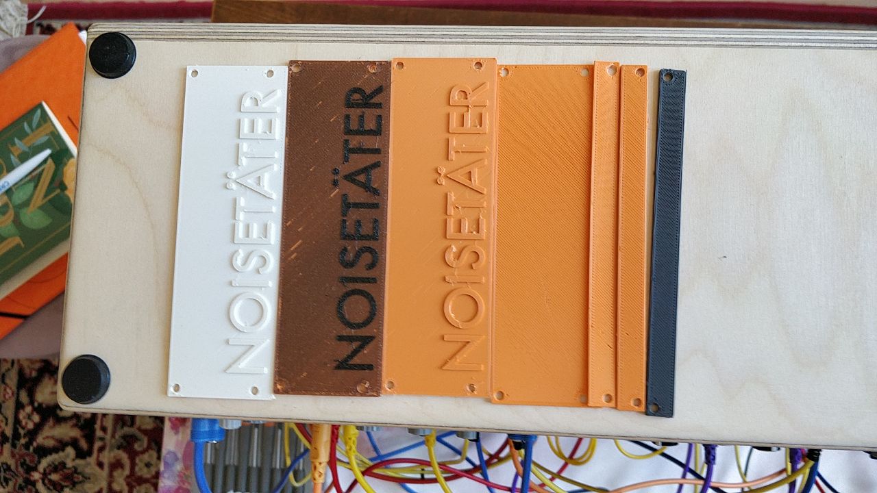 Parametric Eurorack 8HP Plate - Noisetäter
