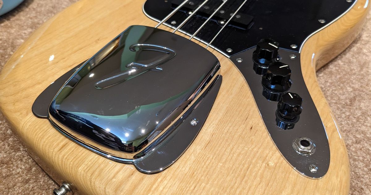 70s Fender Jazz Bass Ashtray Shim by Lucien Picard Download free STL