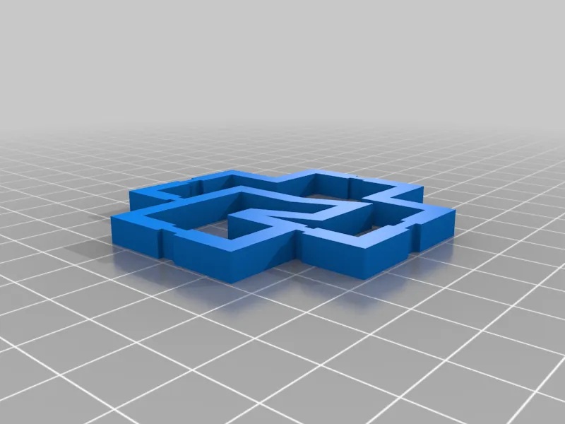 Rammstein - Logo 3D-Modell in Andere 3DExport