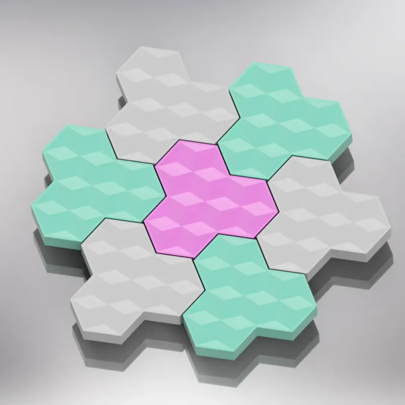 hexagon tessellation