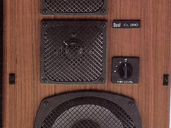 Dual CL 380 HiFi Speaker Replacement Control Knob / Ersatzdrehknopf Dual CL380